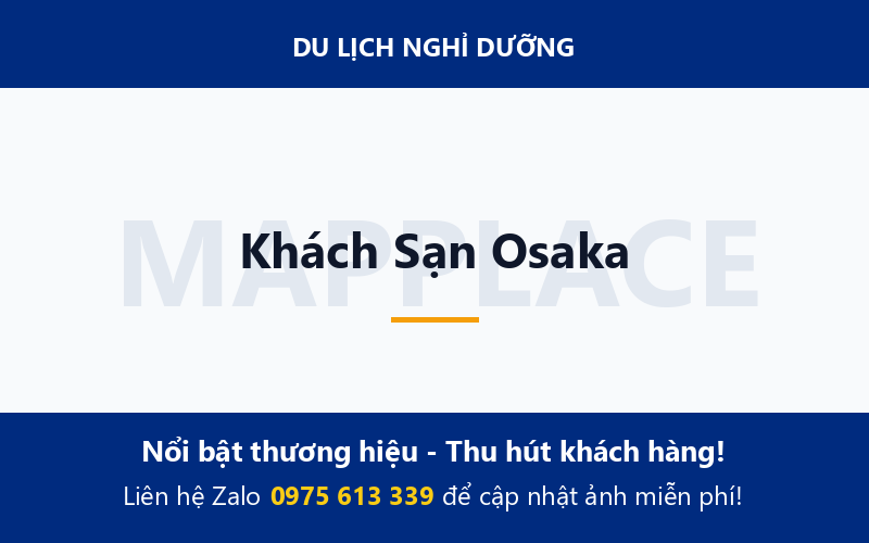 Khách Sạn Osaka