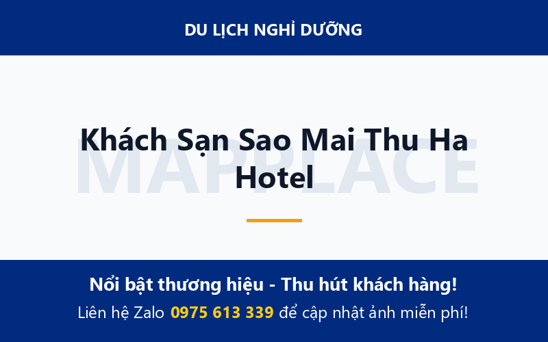Khách Sạn Sao Mai Thu Ha Hotel