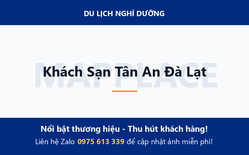 Khách Sạn Tân An Đà Lạt