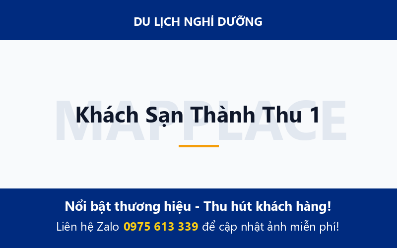 Khách Sạn Thành Thu 1