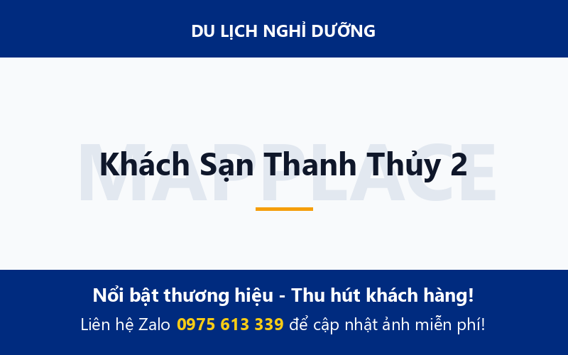 Khách Sạn Thanh Thủy 2