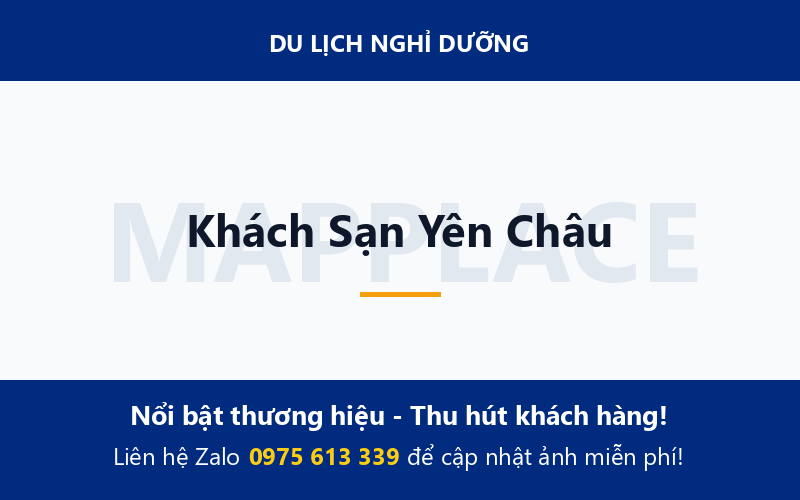 Khách Sạn Yên Châu
