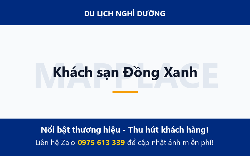 Khách sạn Đồng Xanh