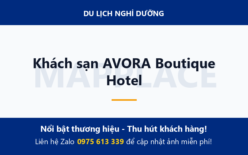 Khách sạn AVORA Boutique Hotel