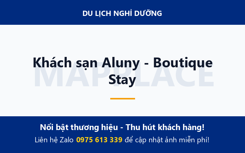 Khách sạn Aluny - Boutique Stay