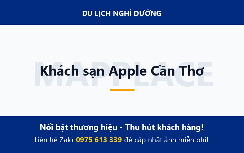 Khách sạn Apple Cần Thơ