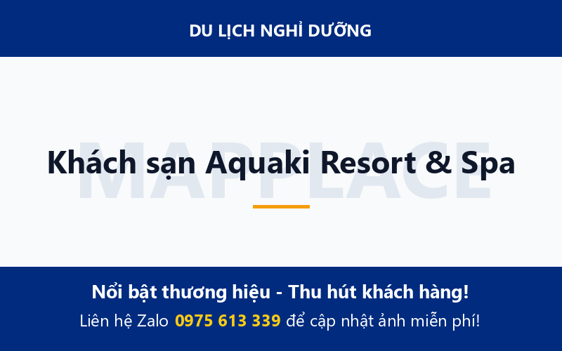 Khách sạn Aquaki Resort & Spa