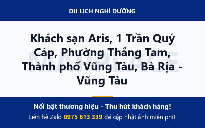 Khách sạn Aris, 1 Trần Quý Cáp, Phường Thắng Tam, Thành phố Vũng Tàu, Bà Rịa - Vũng Tàu