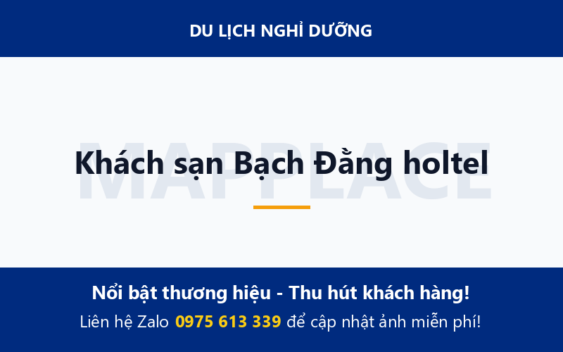 Khách sạn Bạch Đằng holtel