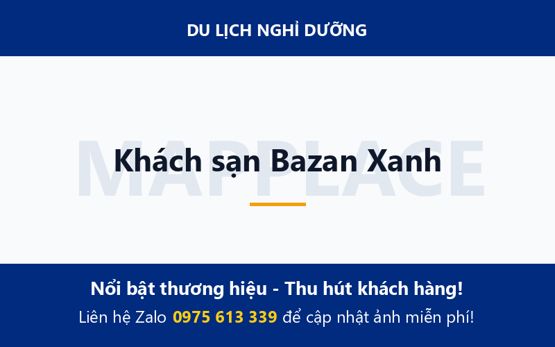 Khách sạn Bazan Xanh
