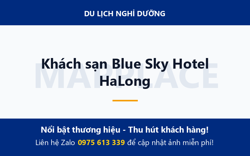 Khách sạn Blue Sky Hotel HaLong