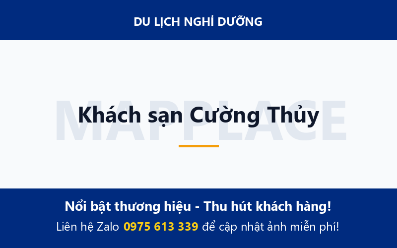 Khách sạn Cường Thủy