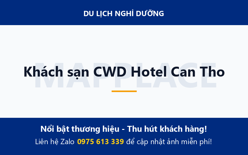 Khách sạn CWD Hotel Can Tho