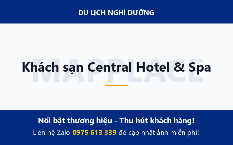 Khách sạn Central Hotel & Spa