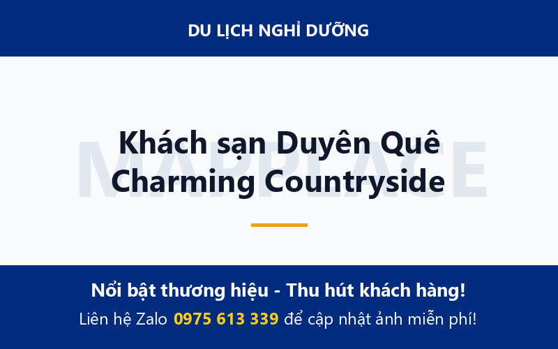 Khách sạn Duyên Quê Charming Countryside