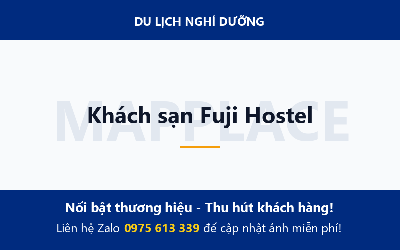 Khách sạn Fuji Hostel