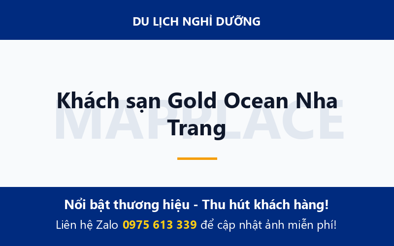 Khách sạn Gold Ocean Nha Trang