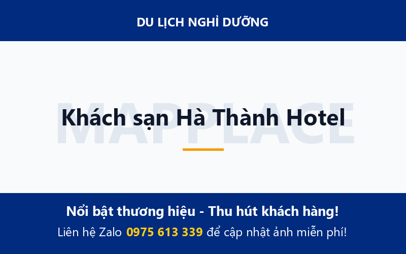 Khách sạn Hà Thành Hotel