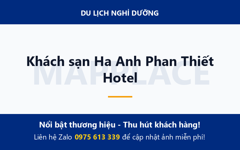 Khách sạn Ha Anh Phan Thiết Hotel