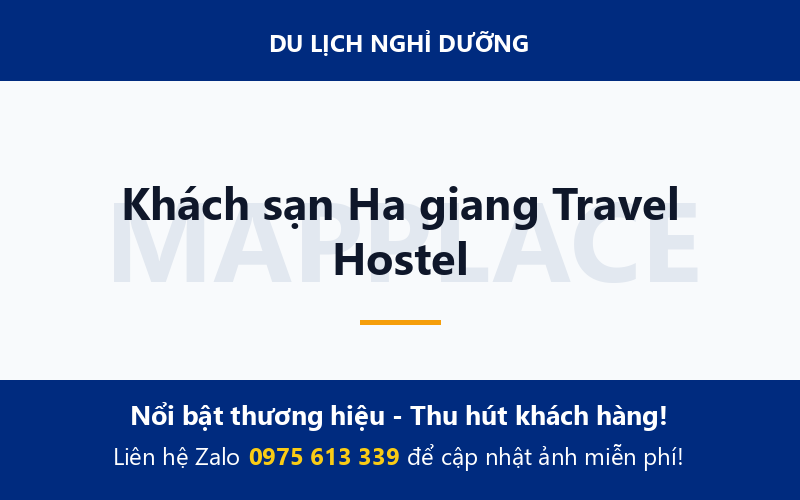 Khách sạn Ha giang Travel Hostel