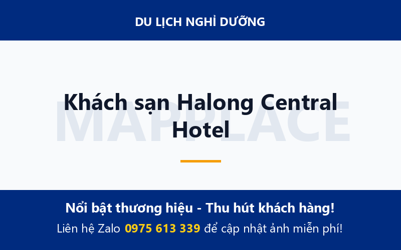 Khách sạn Halong Central Hotel