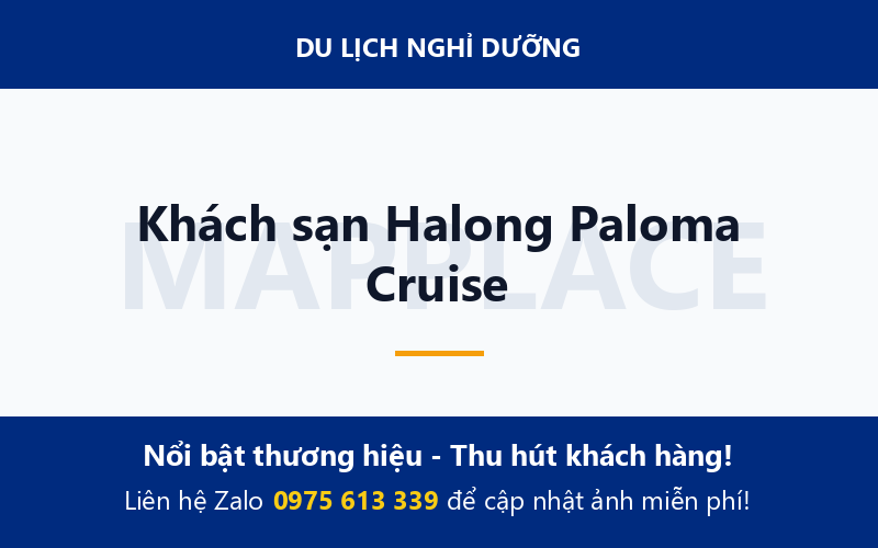 Khách sạn Halong Paloma Cruise