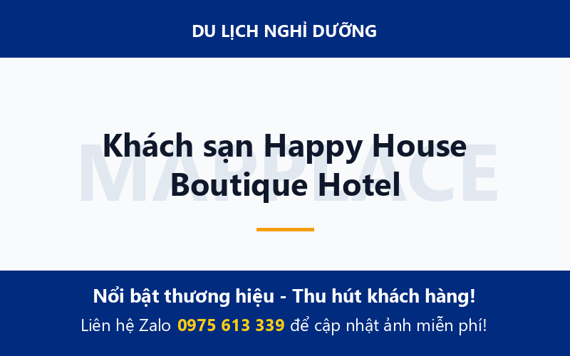 Khách sạn Happy House Boutique Hotel