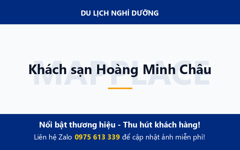 Khách sạn Hoàng Minh Châu