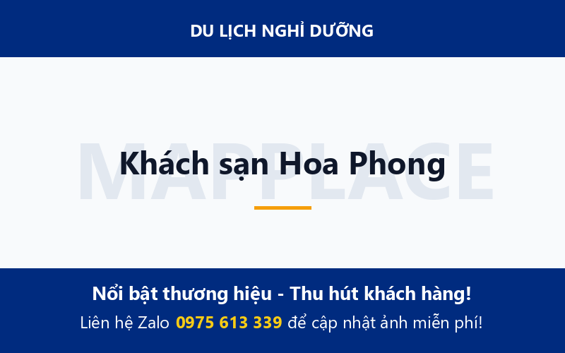 Khách sạn Hoa Phong