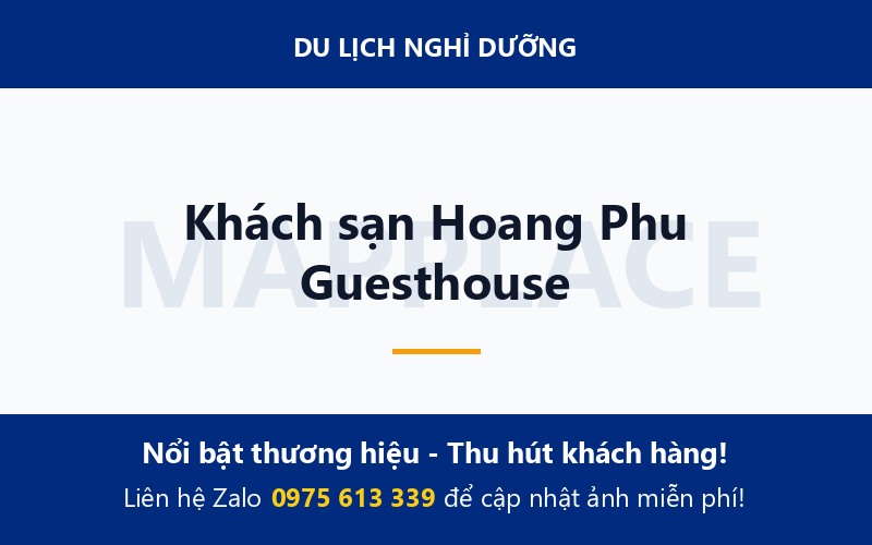 Khách sạn Hoang Phu Guesthouse