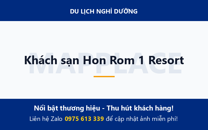Khách sạn Hon Rom 1 Resort
