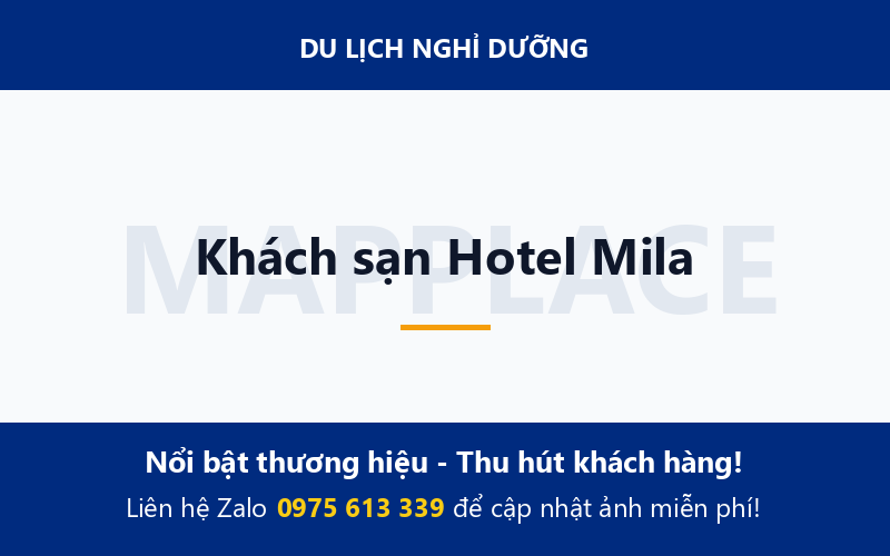 Khách sạn Hotel Mila