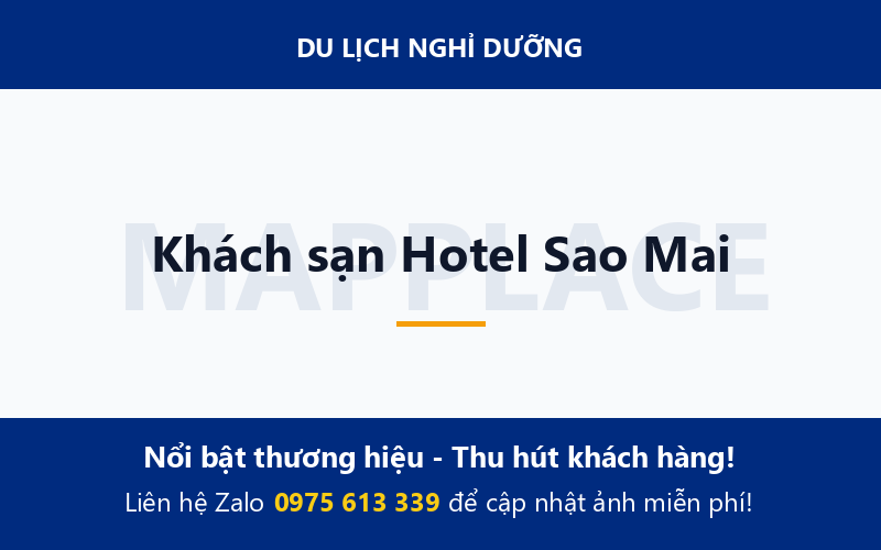 Khách sạn Hotel Sao Mai