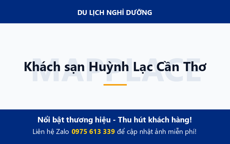Khách sạn Huỳnh Lạc Cần Thơ