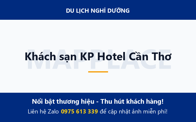Khách sạn KP Hotel Cần Thơ