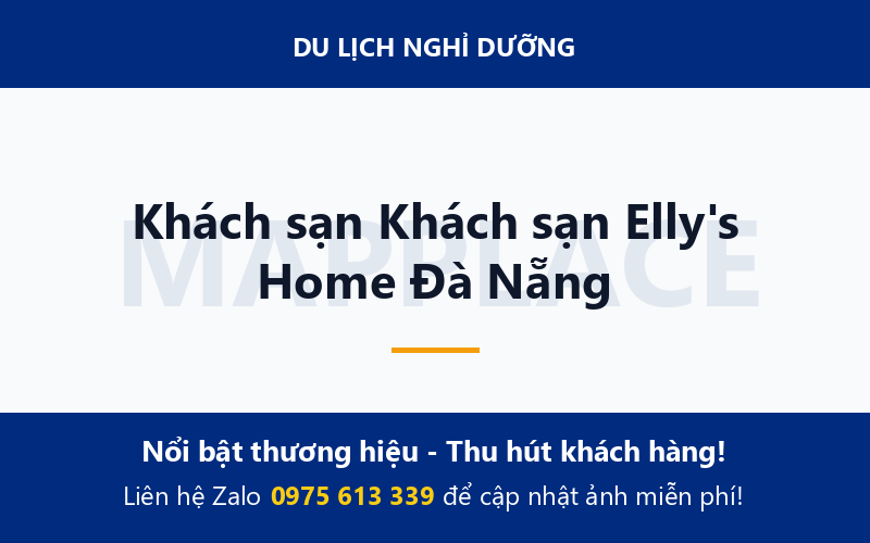 Khách sạn Khách sạn Elly's Home Đà Nẵng
