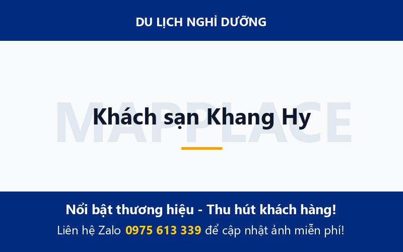 Khách sạn Khang Hy