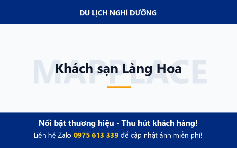 Khách sạn Làng Hoa