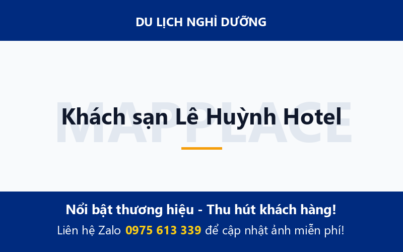 Khách sạn Lê Huỳnh Hotel