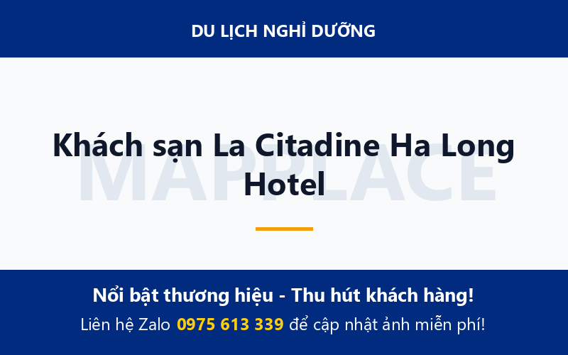 Khách sạn La Citadine Ha Long Hotel