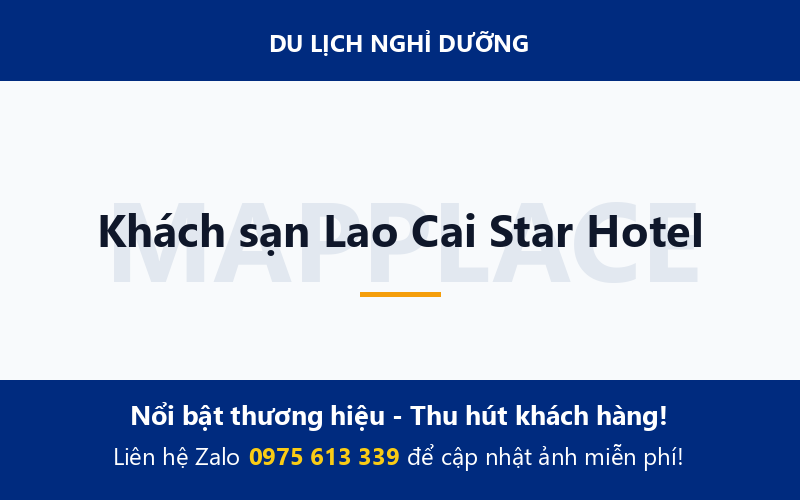 Khách sạn Lao Cai Star Hotel