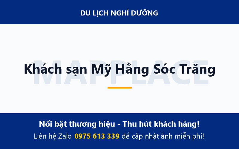 Khách sạn Mỹ Hằng Sóc Trăng