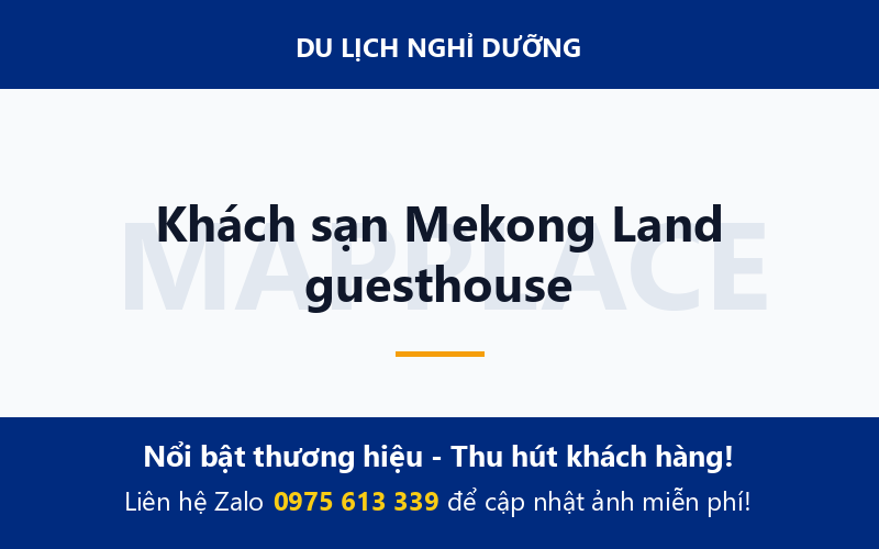 Khách sạn Mekong Land guesthouse