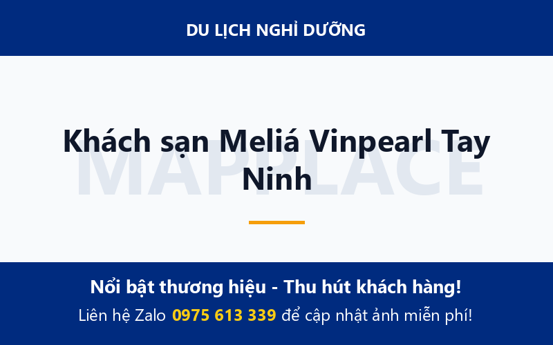 Khách sạn Meliá Vinpearl Tay Ninh