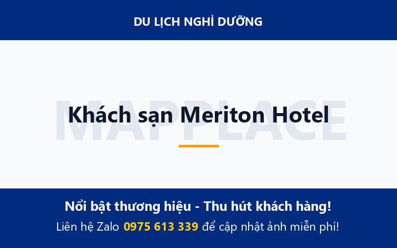 Khách sạn Meriton Hotel