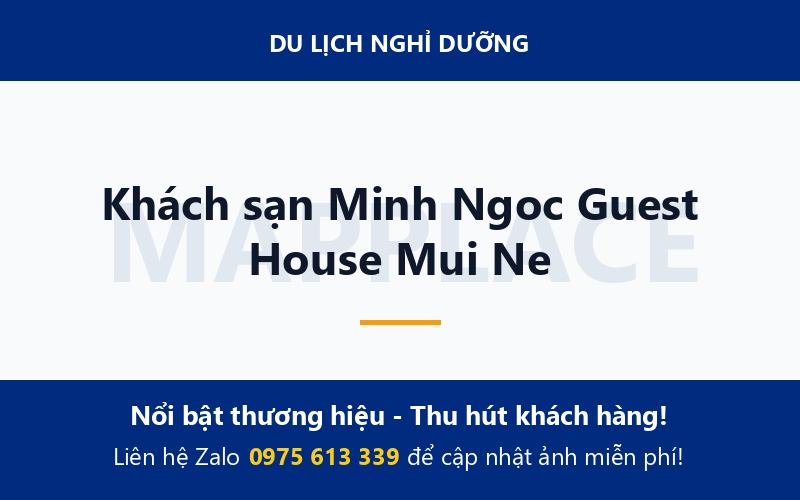 Khách sạn Minh Ngoc Guest House Mui Ne