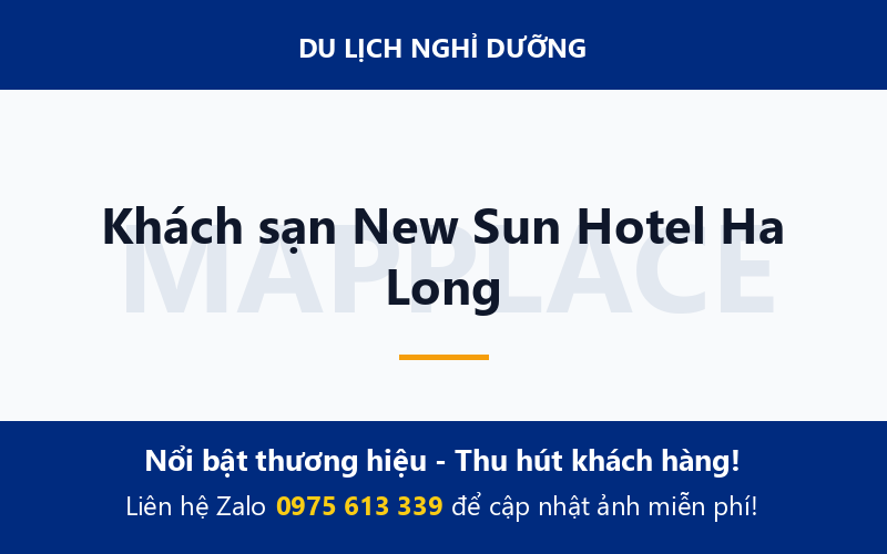 Khách sạn New Sun Hotel Ha Long