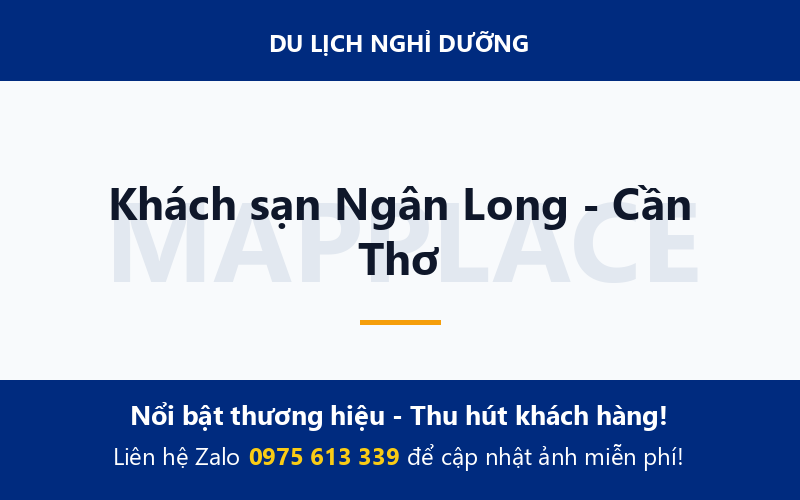 Khách sạn Ngân Long - Cần Thơ