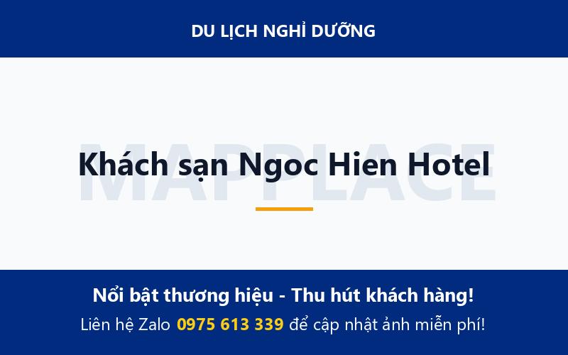 Khách sạn Ngoc Hien Hotel