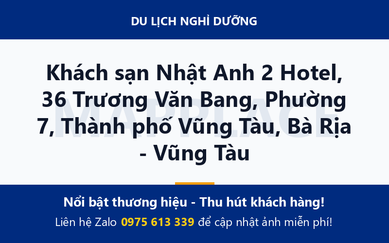 Khách sạn Nhật Anh 2 Hotel, 36 Trương Văn Bang, Phường 7, Thành phố Vũng Tàu, Bà Rịa - Vũng Tàu